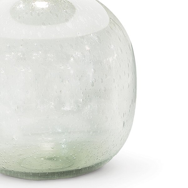Seeded Recycled Glass Table Lamp